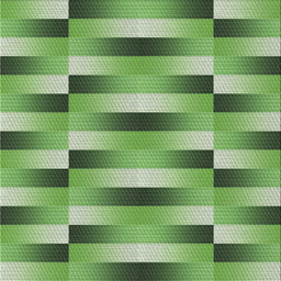 Sideview of Machine Washable Transitional Shamrock Green Rug, wshpat2710