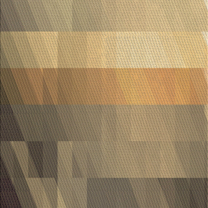 Patterned Metallic Gold Rug, pat2711brn