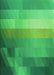 Machine Washable Transitional Neon Green Rug, wshpat2711grn