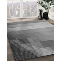 Patterned Gray Rug, pat2711gry