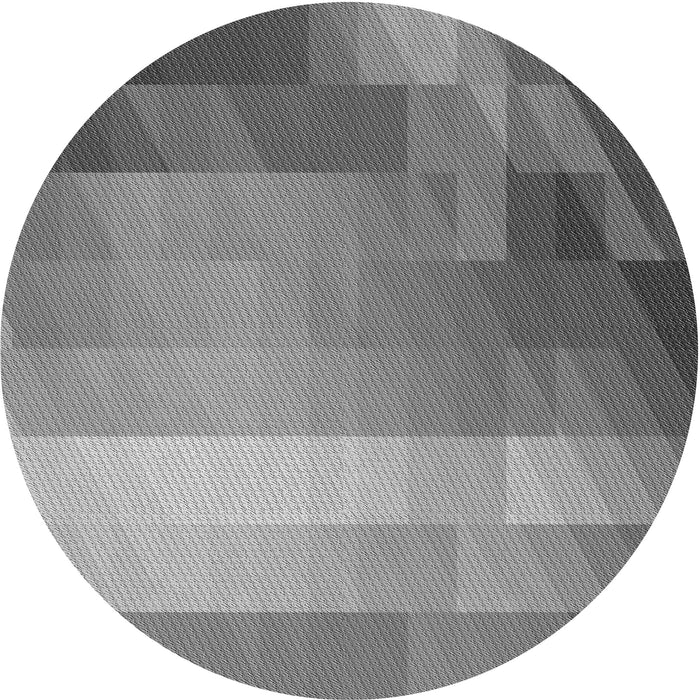 Square Patterned Gray Rug, pat2711gry