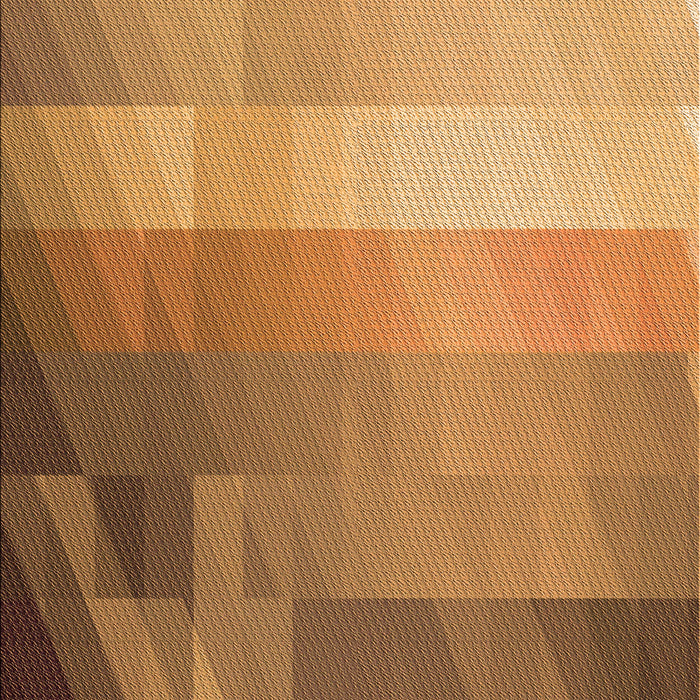 Patterned Orange Rug, pat2711org