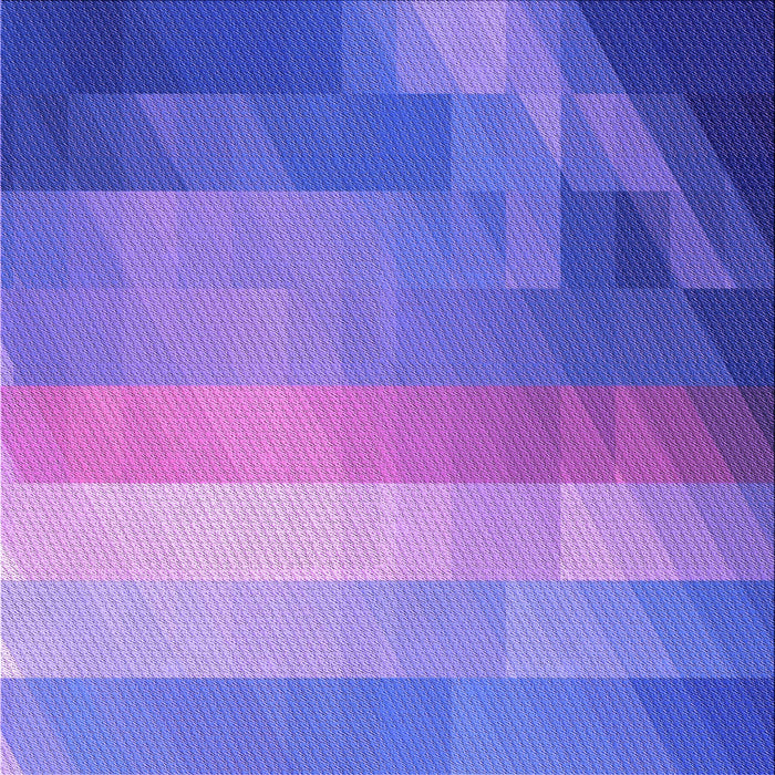 Round Patterned Purple Mimosa Purple Rug, pat2711pur