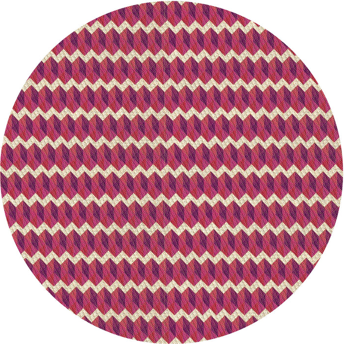 Square Machine Washable Transitional Light Coral Pink Rug in a Living Room, wshpat2712brn