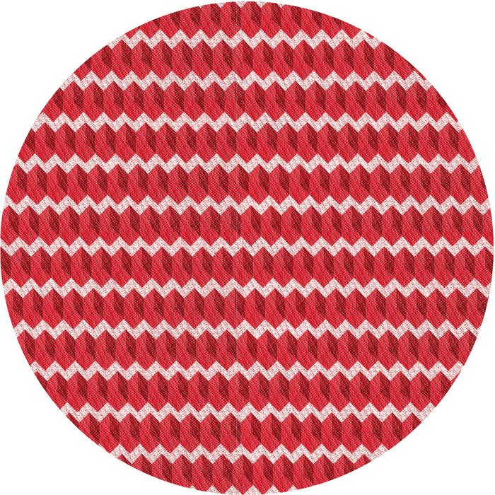 Square Machine Washable Transitional Pastel Red Pink Rug in a Living Room, wshpat2712rd