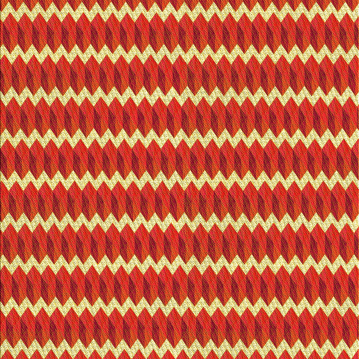 Patterned Orange Rug, pat2712yw