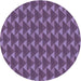 Square Patterned Purple Rug, pat2713blu