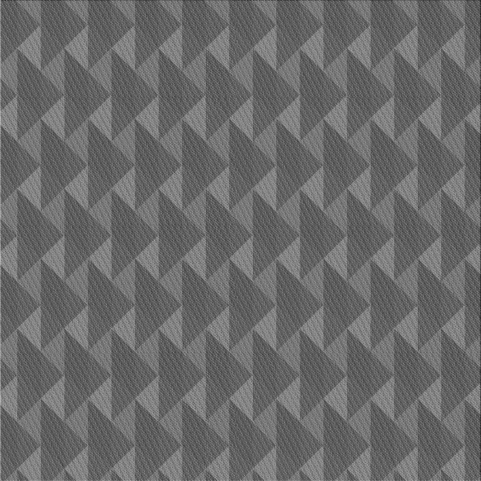 Round Patterned Gray Rug, pat2713gry