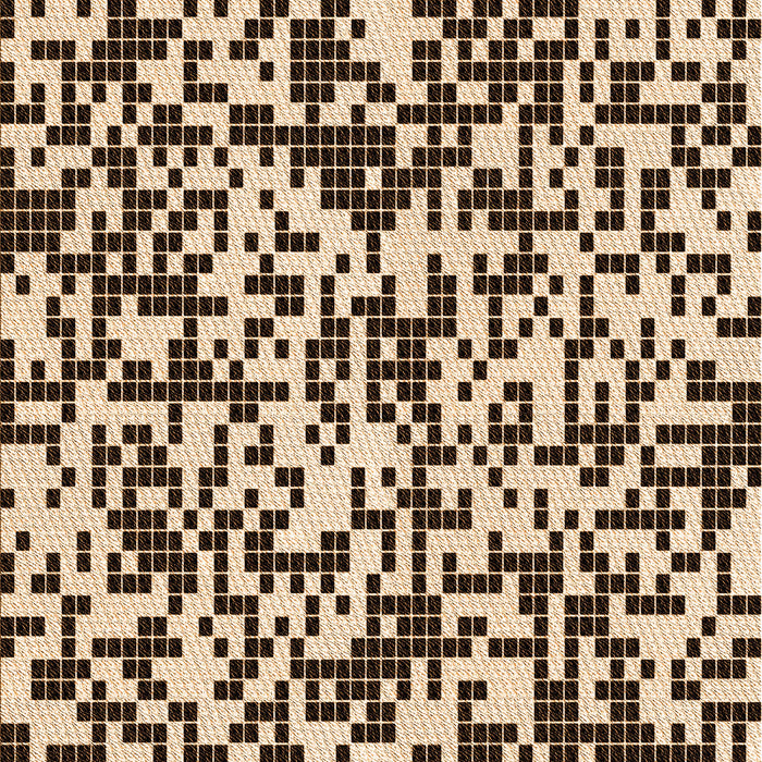 Patterned Deep Peach Orange Rug, pat2714org