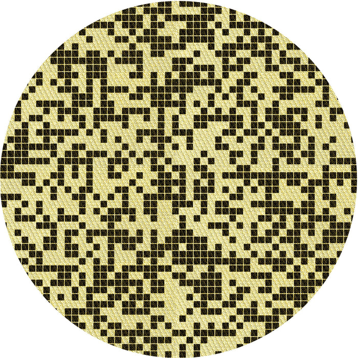 Square Machine Washable Transitional Chocolate Brown Rug in a Living Room, wshpat2714yw
