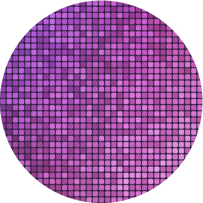 Square Machine Washable Transitional Dark Magenta Purple Rug in a Living Room, wshpat2715pur