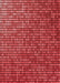 Patterned Red Rug, pat2715rd