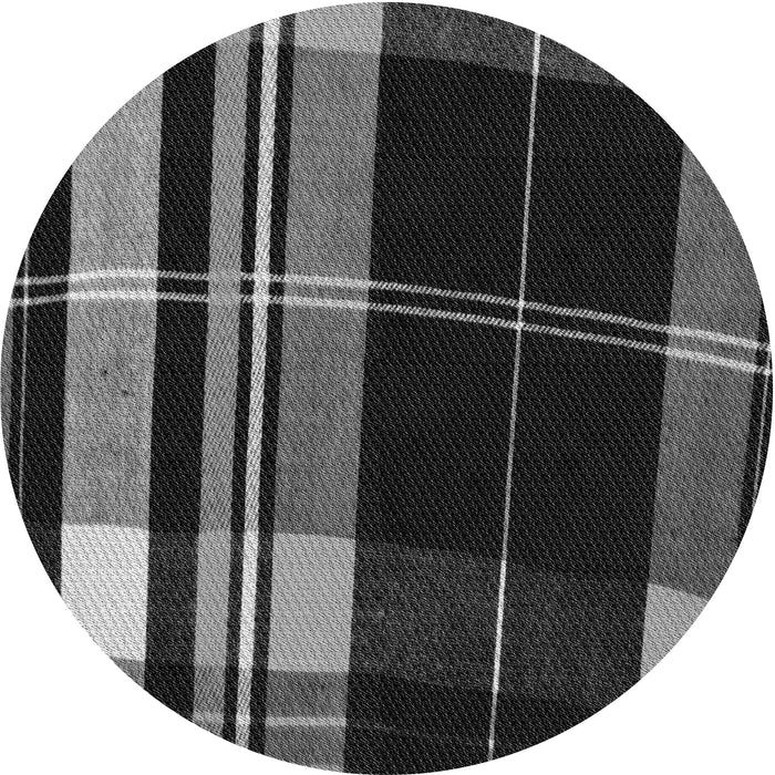 Square Patterned Gray Rug, pat2717gry