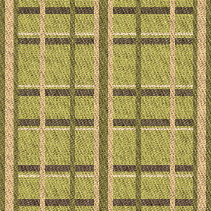 Round Patterned Golden Brown Yellow Rug, pat2718brn
