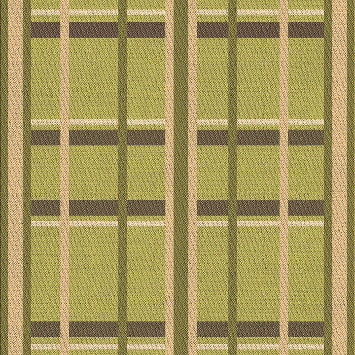Patterned Golden Brown Yellow Rug, pat2718brn