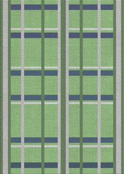 Machine Washable Transitional Light Green Rug, wshpat2718
