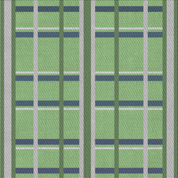 Square Patterned Light Green Novelty Rug, pat2718