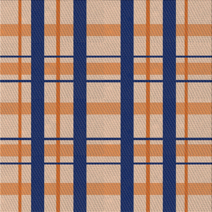 Square Patterned Brown Novelty Rug, pat2719