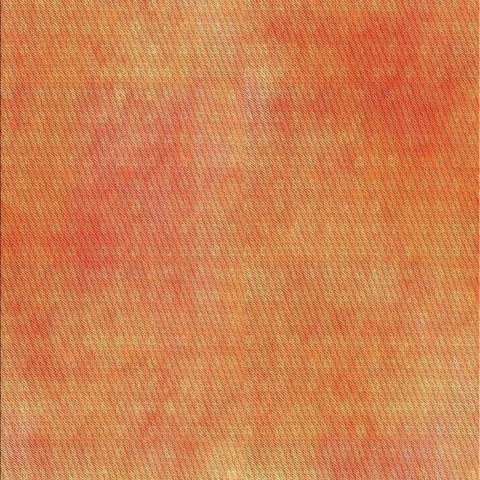 Patterned Orange Red Novelty Rug, pat271