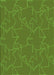 Patterned Seaweed Green Rug, pat272grn