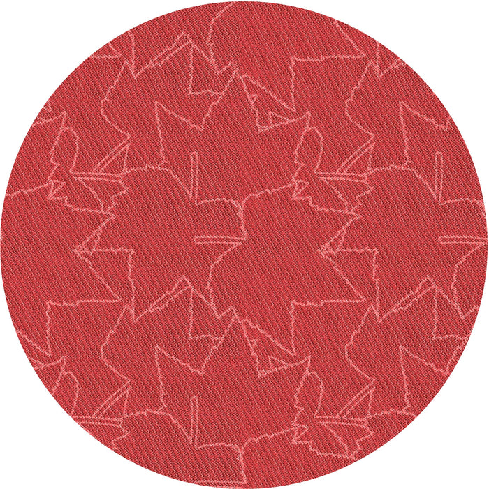 Square Patterned Red Rug, pat272rd