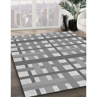 Patterned Silver Gray Rug, pat2720gry