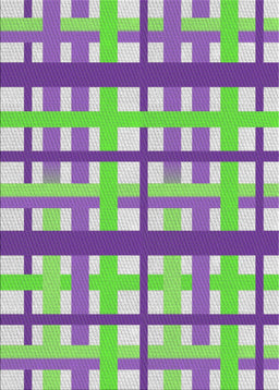 Patterned Light Green Novelty Rug, pat2720