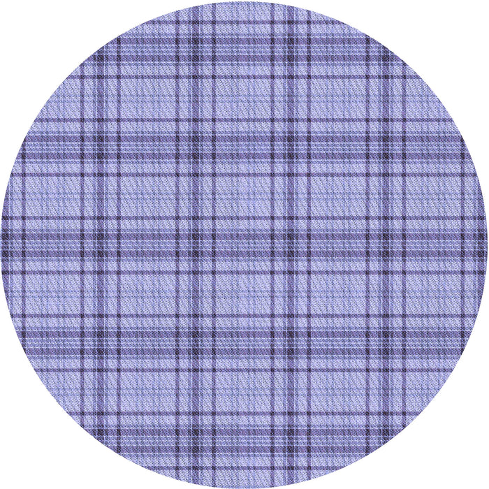 Square Patterned Slate Blue Rug, pat2721blu