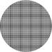 Square Patterned Ash Gray Rug, pat2721gry