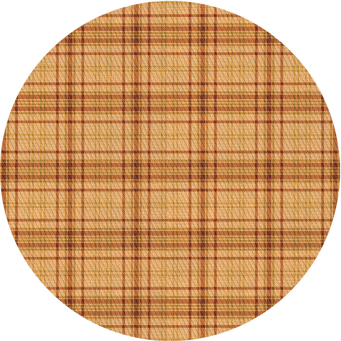 Square Machine Washable Transitional Orange Rug in a Living Room, wshpat2721org