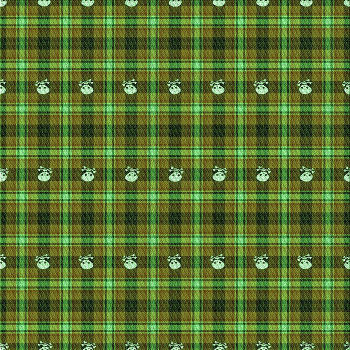 Round Patterned Army Green Rug, pat2722grn