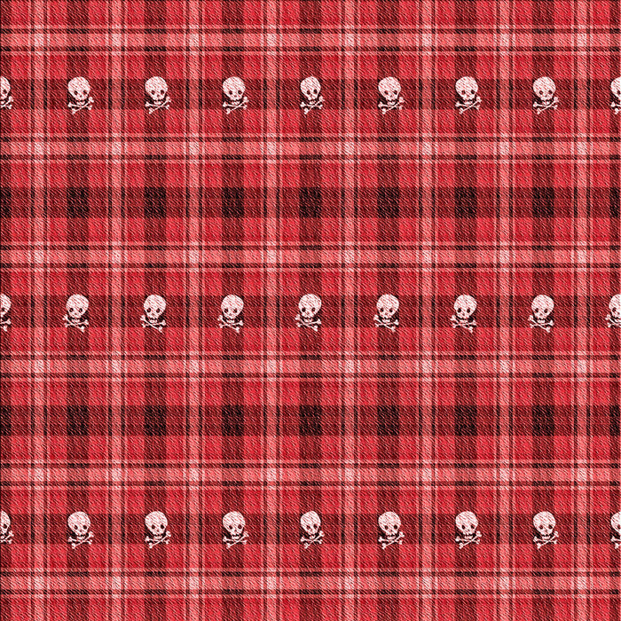 Patterned Red Rug, pat2722rd