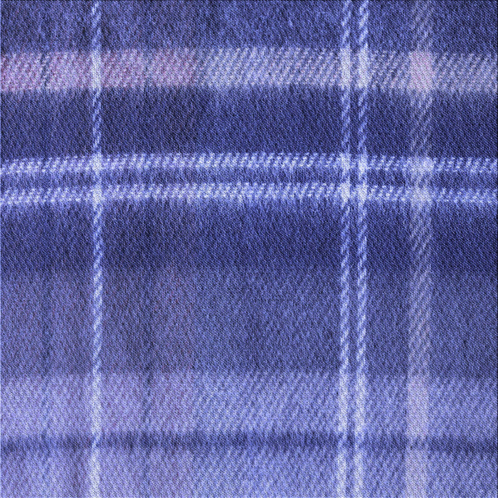 Round Patterned Light Slate Blue Rug, pat2723blu