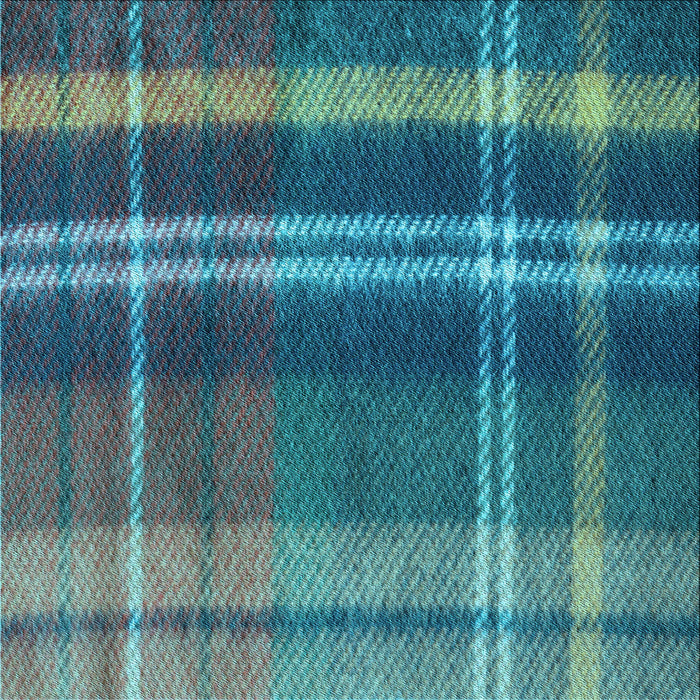 Round Patterned Blue Rug, pat2723lblu