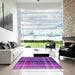 Machine Washable Transitional Crimson Purple Rug in a Kitchen, wshpat2723pur