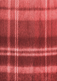 Machine Washable Transitional Red Rug, wshpat2723rd