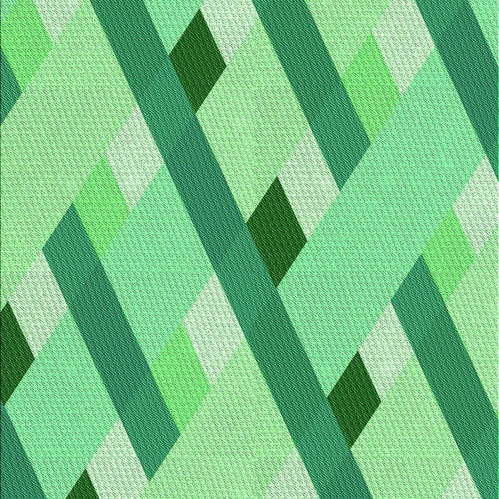 Patterned Jade Green Rug, pat2724grn