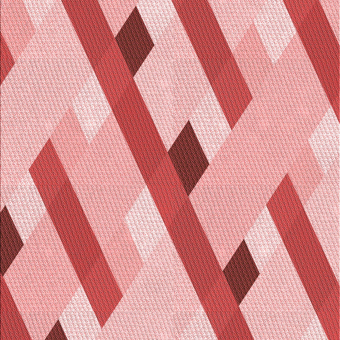 Machine Washable Transitional Pink Rug, wshpat2724rd