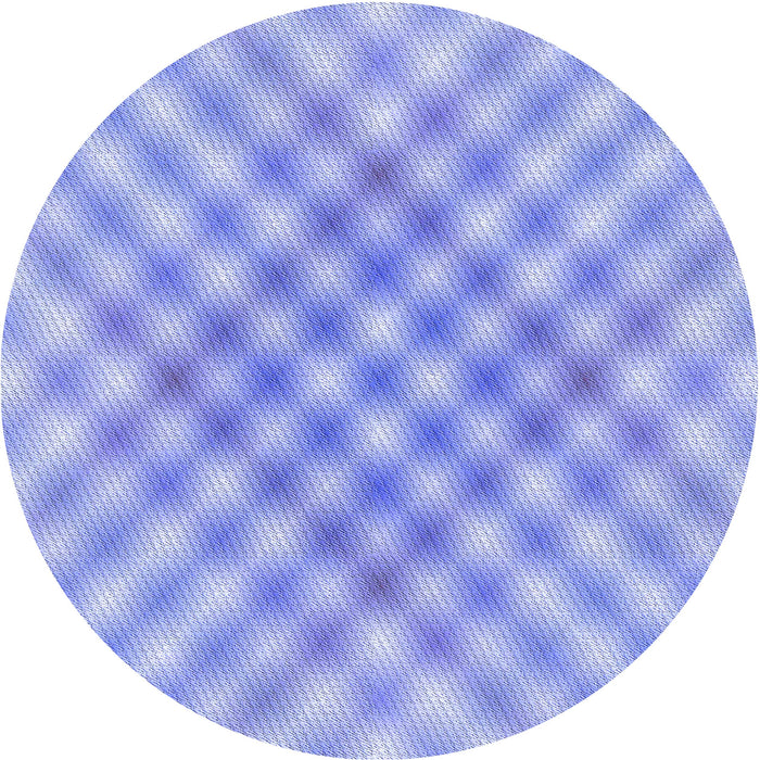 Square Patterned Light Slate Blue Rug, pat2725blu