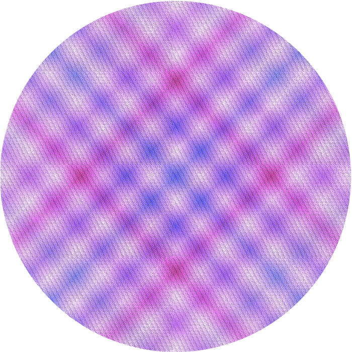 Square Machine Washable Transitional Bright Lilac Purple Rug in a Living Room, wshpat2725pur