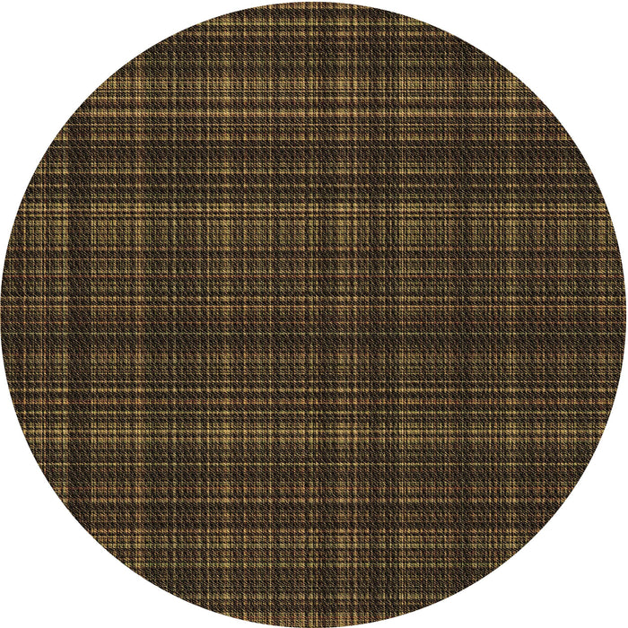 Square Patterned Oak Brown Rug, pat2726brn