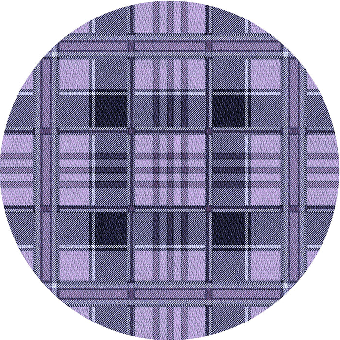 Square Patterned Blue Rug, pat2727blu