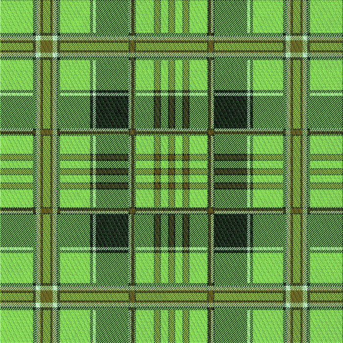 Round Patterned Emerald Green Rug, pat2727grn