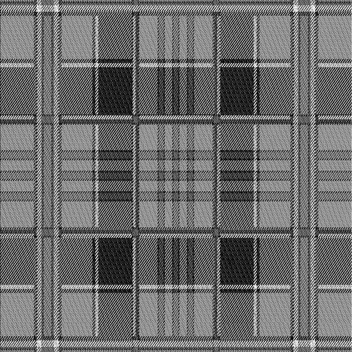 Patterned Dark Gray Black Rug, pat2727gry