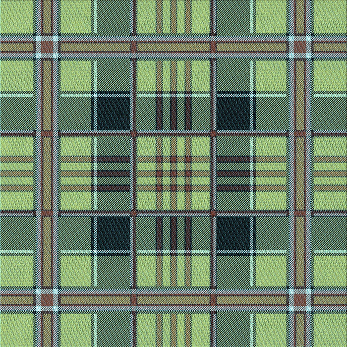 Round Patterned Pastel Green Rug, pat2727lblu