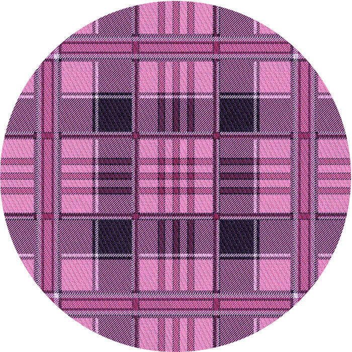 Square Patterned Violet Purple Rug, pat2727pur