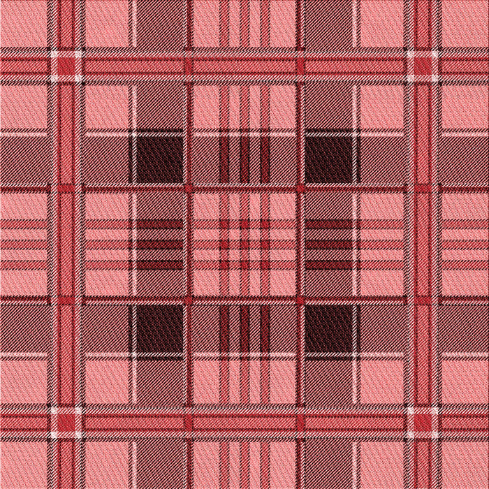 Round Patterned Light Coral Pink Rug, pat2727rd