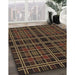 Patterned Light Brown Rug in Family Room, pat2728brn