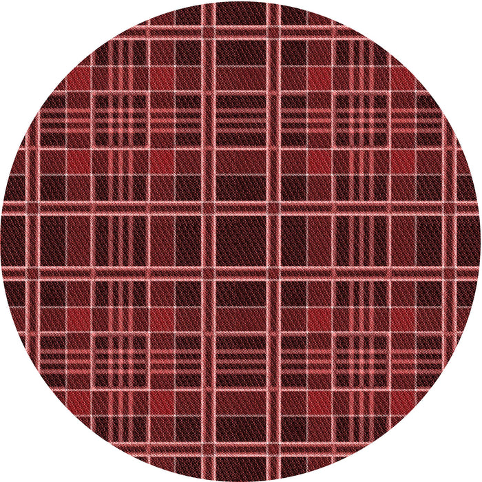 Square Machine Washable Transitional Red Rug in a Living Room, wshpat2728rd