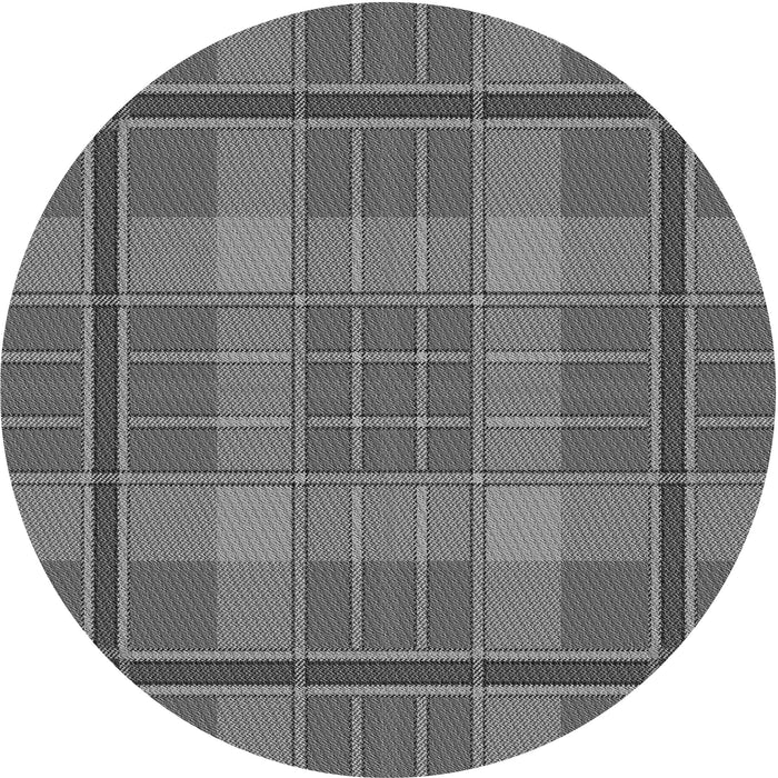 Square Machine Washable Transitional Gray Rug in a Living Room, wshpat2729gry